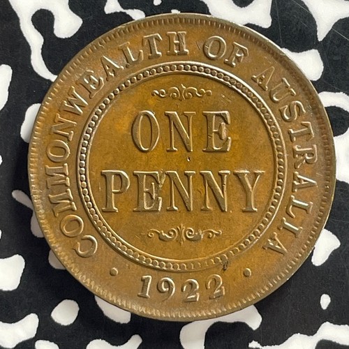Lotto penny australia 1922 - australia,
