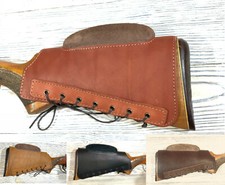 Copriguancia fucile in pelle buttstock in pelle scamosciata imbottita sparatutto lungo raggio