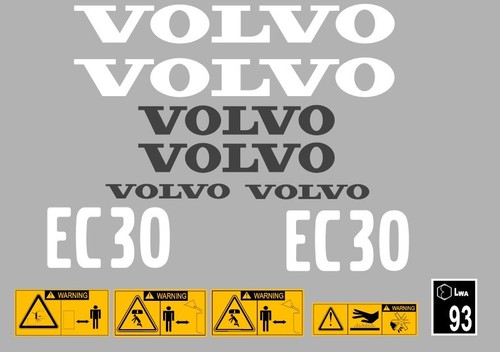 Volvo ec30 escavatore completo - ec30,