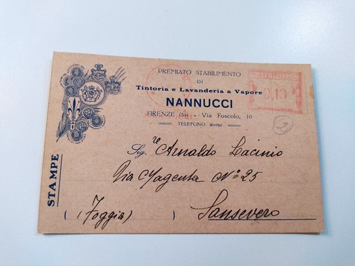 Cartolina pubblicitaria - cartolina,