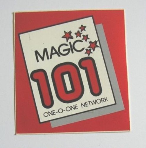Vecchio adesivo radio magic - vecchio,