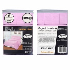 SET LENZUOLA KING SIZE BAMBÙ