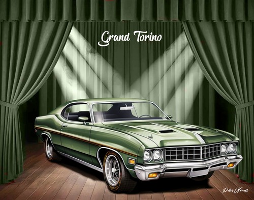 Foto epoca grand torino - grand, car