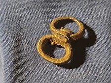 Anello da caccia medievale in