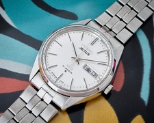 Seiko Actus SS White Dial