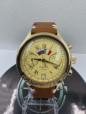 Cronografo Revisionato Carica Manuale Poljot 3133 Edizione Limitata Moscow Rome