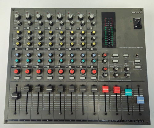 Sony mxp 210 mixer - sony, audio