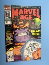 Marvel Age # 91 Thanos Cover