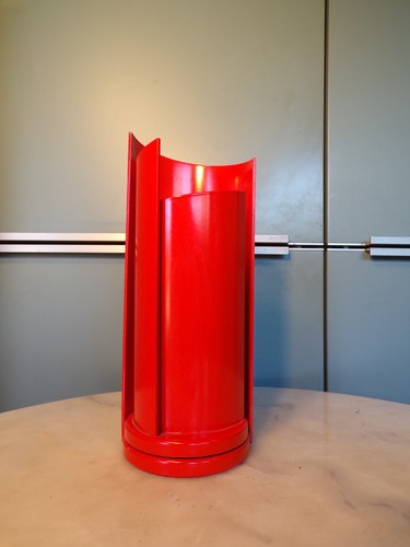 Lampe métal orange - lampe, à