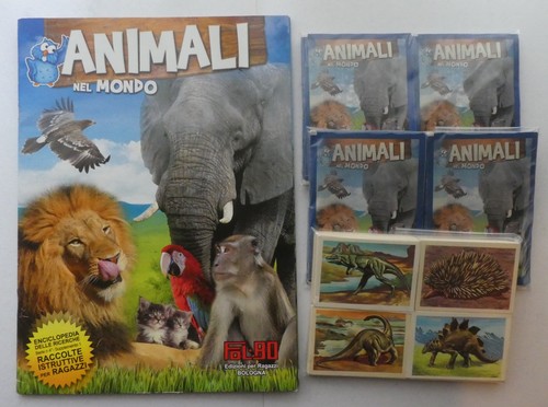 Album figurine animali - album, nel