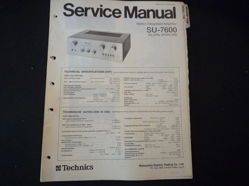 Manuale servizio originale - manuale,