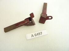 Pedane poggiapiedi moto epoca universali lungh pedana 105 mm nuovo fondo di m...