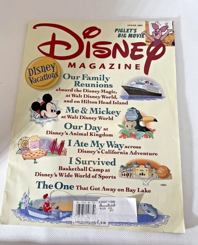 Disney magazine spring 2003 - magazine,