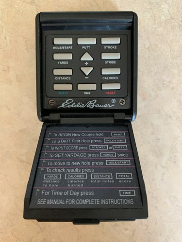 Eddie bauer golf scorekeeper - golf,
