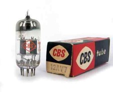 Tube 12AV7 CBS-HYTRON  NOS NIB neuf 1 pièce