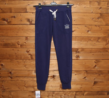 Pantalone Tuta ADIDAS Tg. 42  Usato (Sa1892) Blu Vintage Unisex