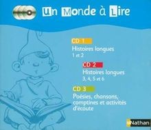 UN MONDE A LIRE 3 CD AUDIO CP