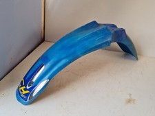 PARAFANGO BLU ANTERIORE UNIVERSALE MOTO CROSS SUPERMOTARD ENDURO