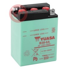BATTERIA YUASA B38-6A 6V 14AH