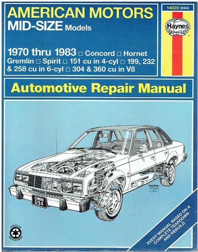 Amc gremlin hornet concord - hornet,