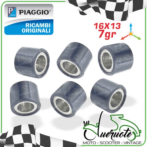 Rulli variatore kit serie - rulli, neri