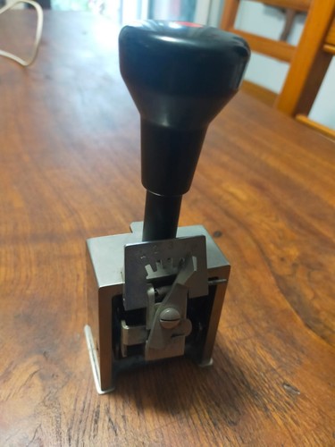 Timbro vintage numeratore - timbro,