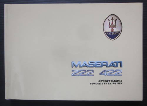 Maserati biturbo 222 422 - maserati,