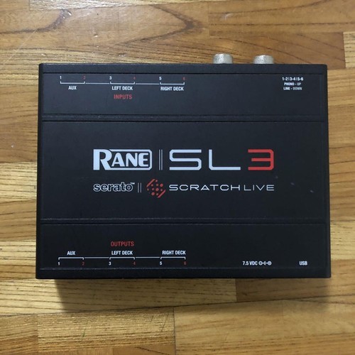Rane sl3 scratch live - live, serato