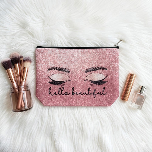 Pochette rosa hello - rosa, “hello