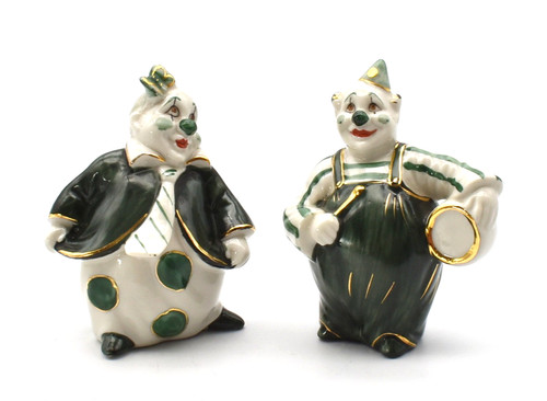 Capodimonte coppia clown in - di,
