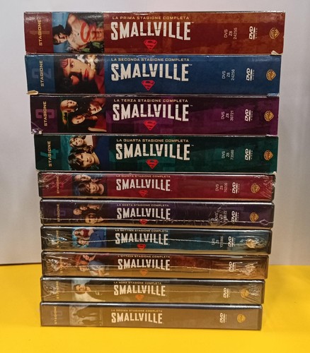 Dvd serie completa smallville - serie,