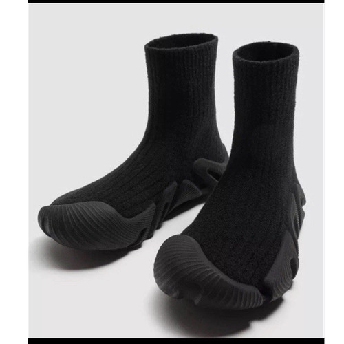 Taglia zara calzino nero - -zara,