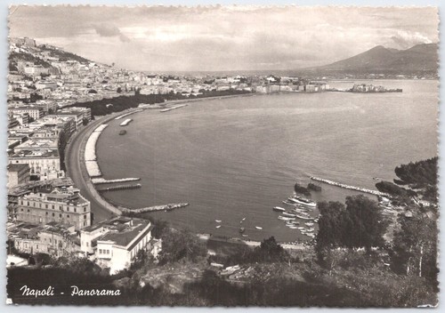 Cartolina epoca napoli - d'epoca,