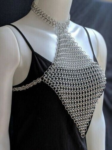 Sexy chainmail bra mm - sexy,