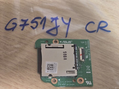 Asus g751 lettore - sd, card