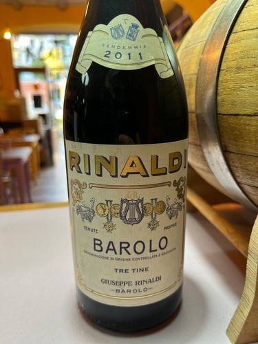 Barolo rinaldi tre - tre, 2011