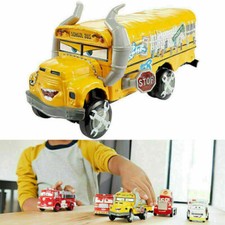 Miss Fritter Scuolabus Pazzo Disney Pixar Cars Diecast Giocattolo Auto Veicolo
