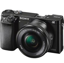 Sony Alpha 6000L 24,3 Mpix Fotocamera Mirrorless Kit con 16-50 mm e 55-210 mm
