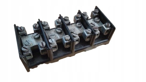 Morsettiera plastica elettrica