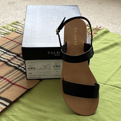 Talbots sandali neri - , con