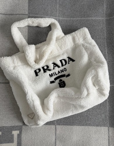 Borsa shopping prada bianca - prada, in