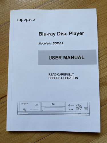 Oppo bdp manuale - oppo,