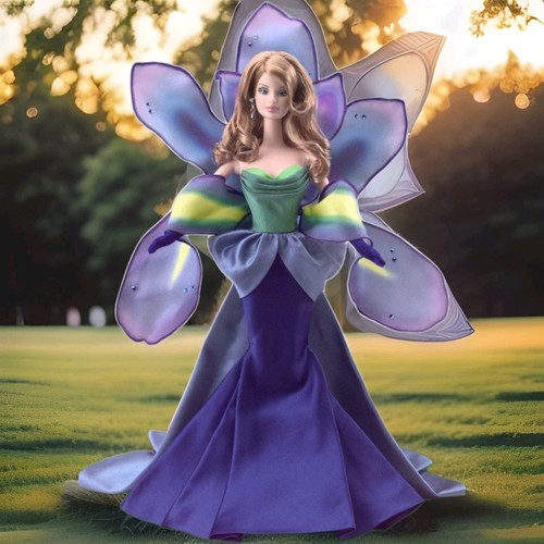Barbie limited flowers - barbie,