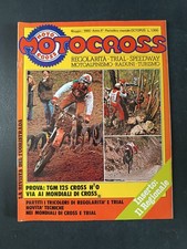 Rivista MOTOCROSS numero 5 anno 1980 TGM 125 cross (con inserto regionale)