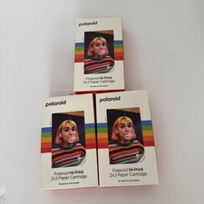 3 Cartucce di carta Polaroid