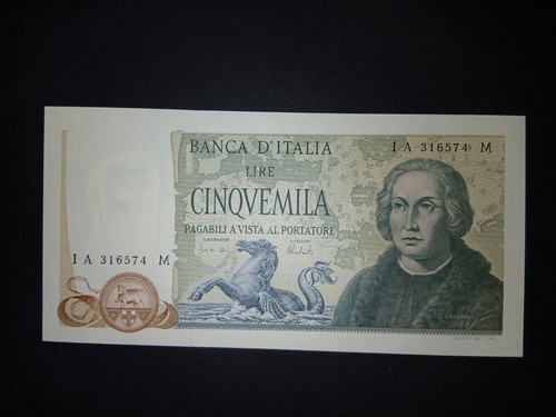 5000 lire colombo caravelle - 5000,