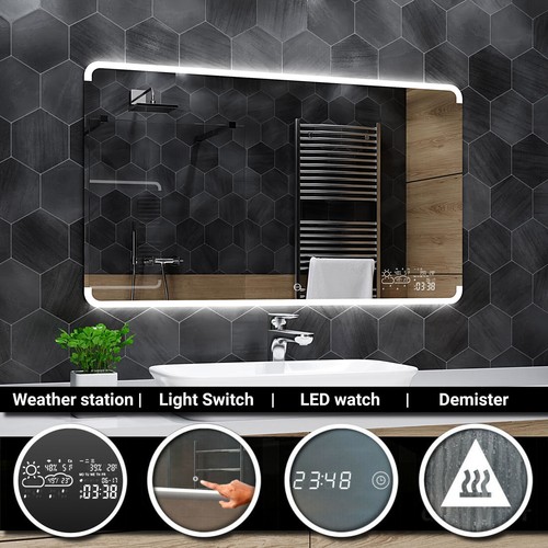Specchio del bagno led - bagno, assen