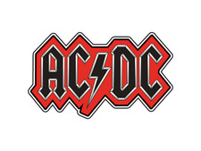 Adesivo logo ACDC #1