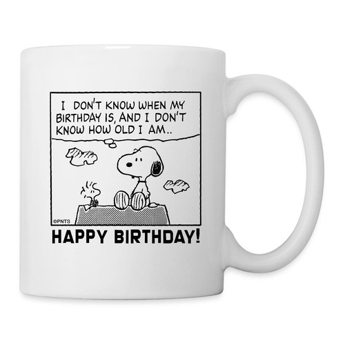 Peanuts frase con tazza - con,