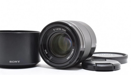 Sony 50mm 8 oss - e,